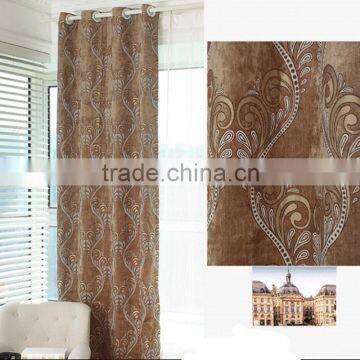 luxury curtains and drapes european style elegant window curtains chenille drapes