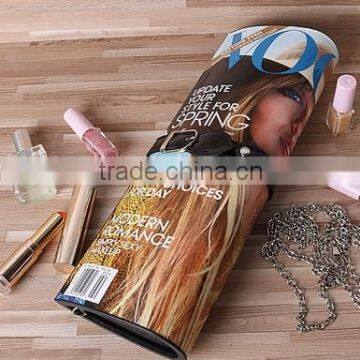 Magazine printing clutch bag , clutch bag ( W348)