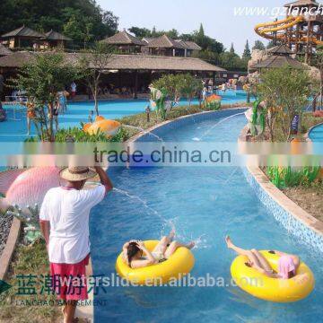 Tidal rafting river lazy river for water park, swim pool, hotel resort