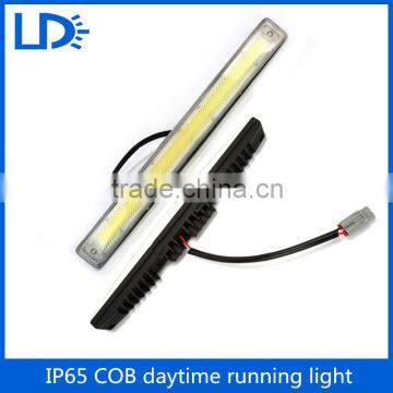 Super bright aluminum alloy housing cob daytime running light drl front fog light