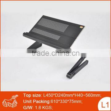 Folding table tray stand computer cooling desk bed tray