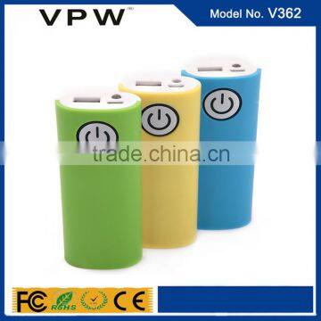 Guangzhou Factory OEM Colorful Universal 4000mAh Power Bank For Android