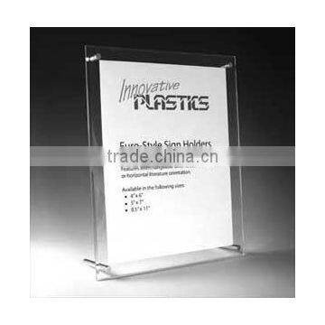 Clear Acrylic Poster Frame/ poster, acrylic poster stands