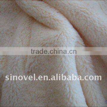 pv plush fur for blanket