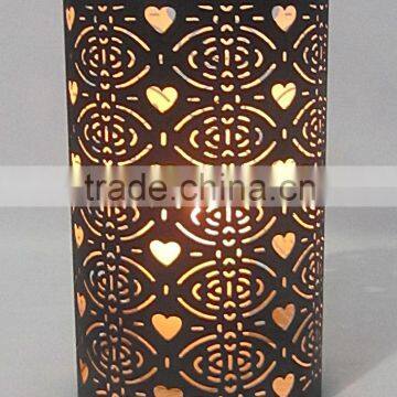 T-Light Holder, Glass T-Light Votive, Home Decor,Pillar Candle Votive,Exclusive Metal High End Votive Holders, Antique, New Dsgn