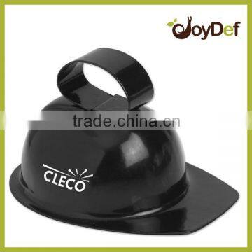 Metal hat shaped cow bell promotional coe bells cheering cowbells
