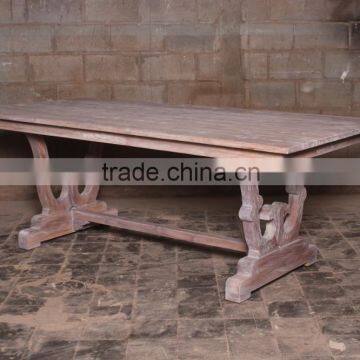 Reclaimed Teak Furniture - Dining Table 8 Seater