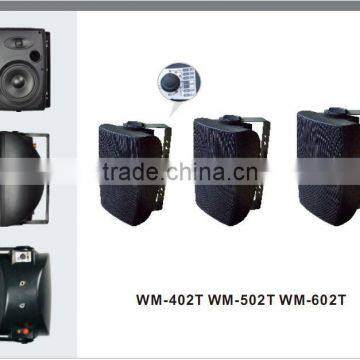 Conference Wall Mount Speaker With Tweeter And Power Tap