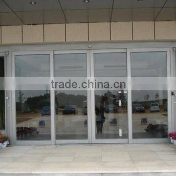 Factory price elegant hanging sliding door for supermarket