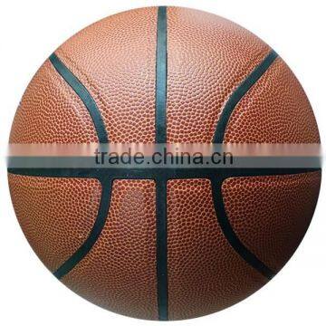 Yiwu PVC laminated basketball /outdoor and indoor basketball factory/custom promotion basketball