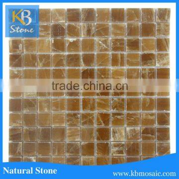 natural stone strip pattern mosaic marble tile 25x25 for floor