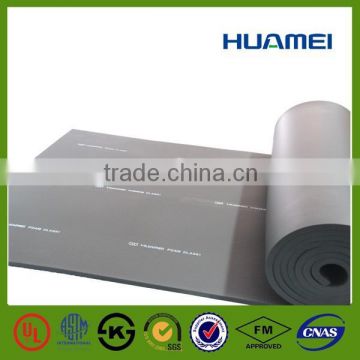 Huamei Embossed texture elastomeric rubber foam insulation rolls