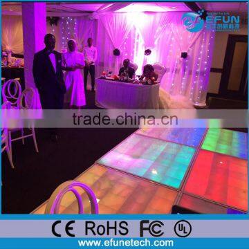 2016 New Design Rgb Color Changing Art 3D Club Dance Floor With Led Light