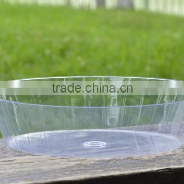 clear color flower pot pedestal