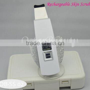 (OEM Manufacturer) Homeuse Facial Skin Scrubber Ultrasonic Peeling Device for Sale OB-SS 02 photo-4