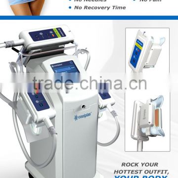 HOT SALE Coolplas Body slimming fat freeze Cryo Lipolisis Beauty equipment