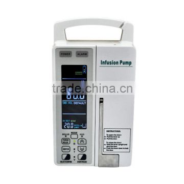 CE &ISO13485 18 month warranty factory price 0~9999ml Volume Limit portable infusion pump medical