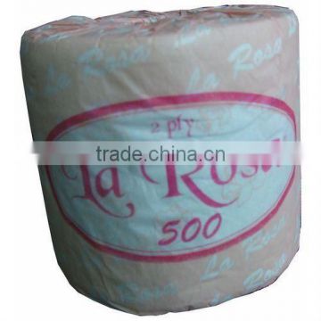 170g recycled toilet tissue with paper wrapper