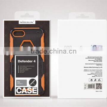 ORIGINAL NILLKIN Stronger Defender 4 Rubber Rugged Cover Case for IPhone 7 ALLOY KICKSTAND CASE ROBOT KICKSTAND CASE photo-6