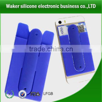 wholesale silicone universal mobile cell phone sticker card holder