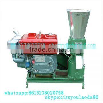 Electric diesel drive cattle feed peelet maker animal feed pellet making machine