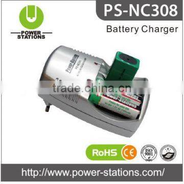 quick charge NI-MH/NI-CD 9 volt battery charger