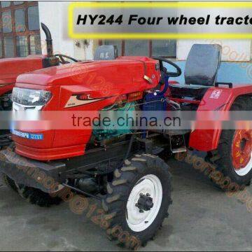 HY244, 4WD four wheel farm tractor on sales