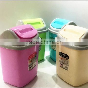 24L waste bin Beauty customized red home garbage bin