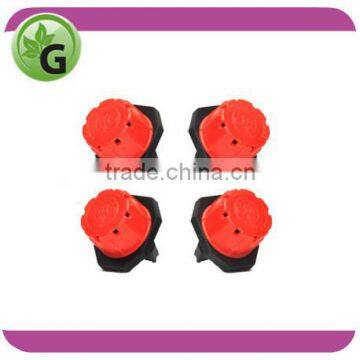 irrigation emitter, adjustable dripper,red dripper,goutteu,gocciolatore