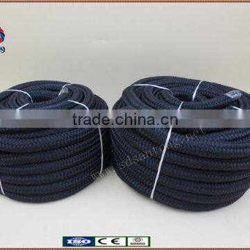 DOCK line|With Loop|premium 2mm-50mm| Pre-Spliced |Double braid plastic fibre | black