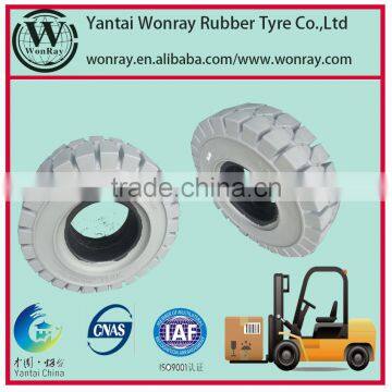 Yantai WonRay Non-Marking Solid Rubber Tires For Forklift (various Sizes) photo-2