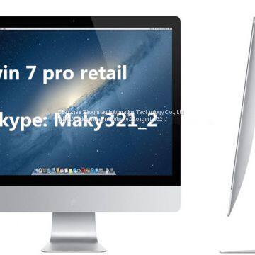 Micro-soft Windows 7 Pro Key Coa Sticker Label DVD Полная упаковка