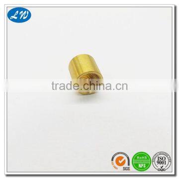 custom precision CNC turning parts for brass cored screw