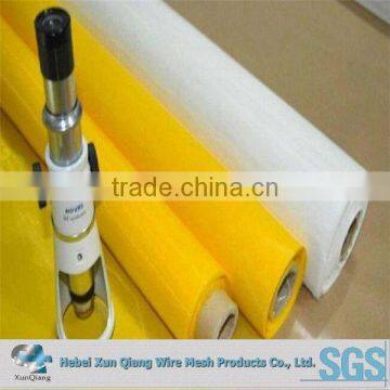 White 6T-165T polyester screen printing mesh