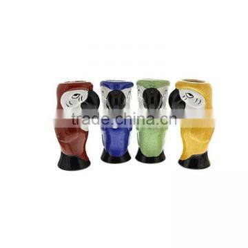 Parrot Tiki Glasses Set of 4