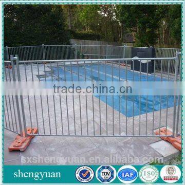 Welded galvanized pool fence temporary for swimming protection