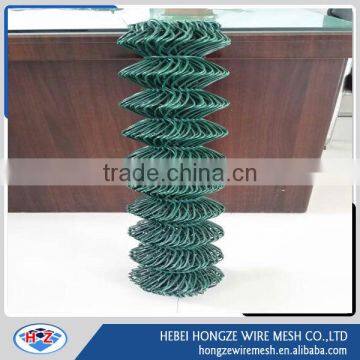 Home garden pvc coated / hot dipped galvanized chain link fence