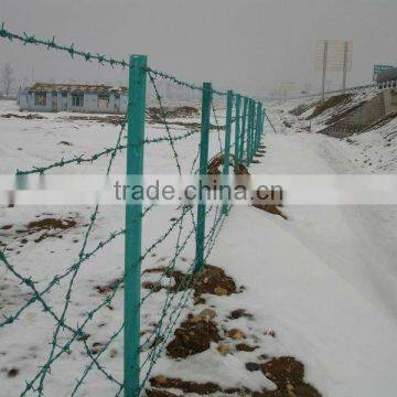 Anlida Hot-Sale Anti-climb ISO9001:2000 Electric Concertina Barbed Wire Fence Mesh( Manufacturer )