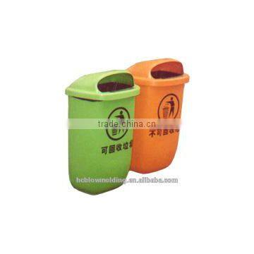 Customized Blow Molding Dustbin Plastic Outdoor Garbage Waste Bin for Sale photo-5