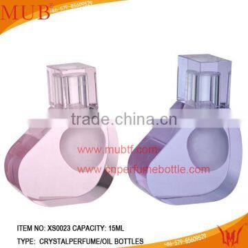 2013 New Heart Design Nature Cystal Perfume (Oils )Bottles China Supplier