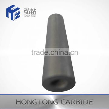 Tungsten carbide abrasive blasting nozzle