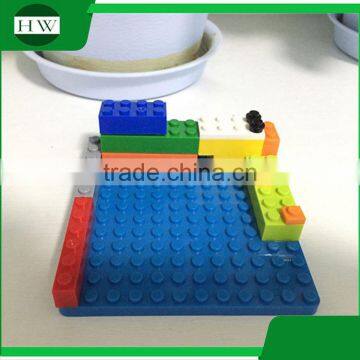 Creative Silicone Non-slip Building Block Heated Insulation Pad Cup Coasters Mat Placemat Coaster photo-4
