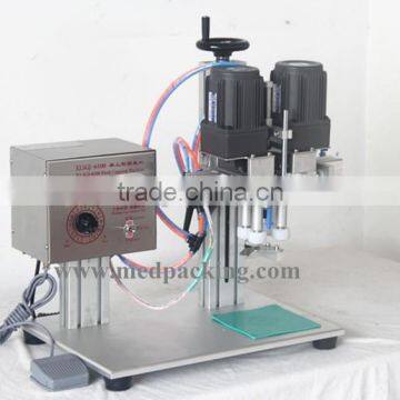 Semi-automatic Screw Cap Capping Machine for Screw Cap 10-50mm Bottle Cap Closing Machine photo-4
