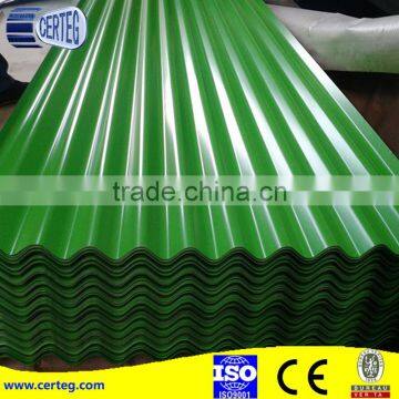 Guage 28 Green Steel Roofing Sheet