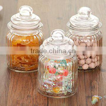 Glass Storage Jar(HLTH-S061)