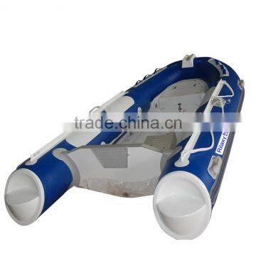 RILAXY Inshore & Lake Chinese Manufacturer Oriented Cheap Small Inflatable Center Steering Console Fishing Boat for Sale photo-3