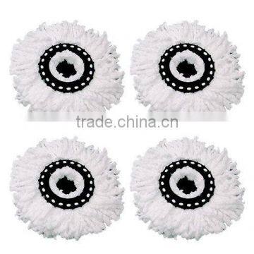 360 Rotation Spin Mop With 2 Mop Heads SS Bucket Reusable Mop Heads photo-4