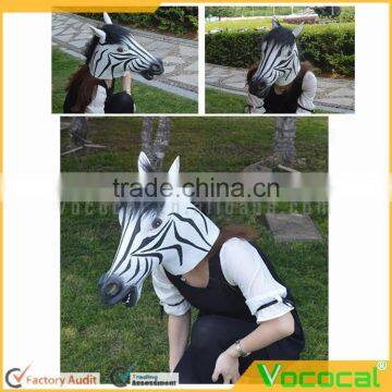 Zebra Cosplay Halloween Mask for Cosplay Masquerade Carnival Halloween Costume photo-5