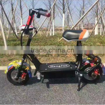 Mini Electric Scooter, 36V500W10aH Cool electric Bike For Driver of Substitute Driving