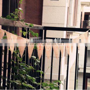 Happy Birthday Decorative Jute Flag Banner photo-6